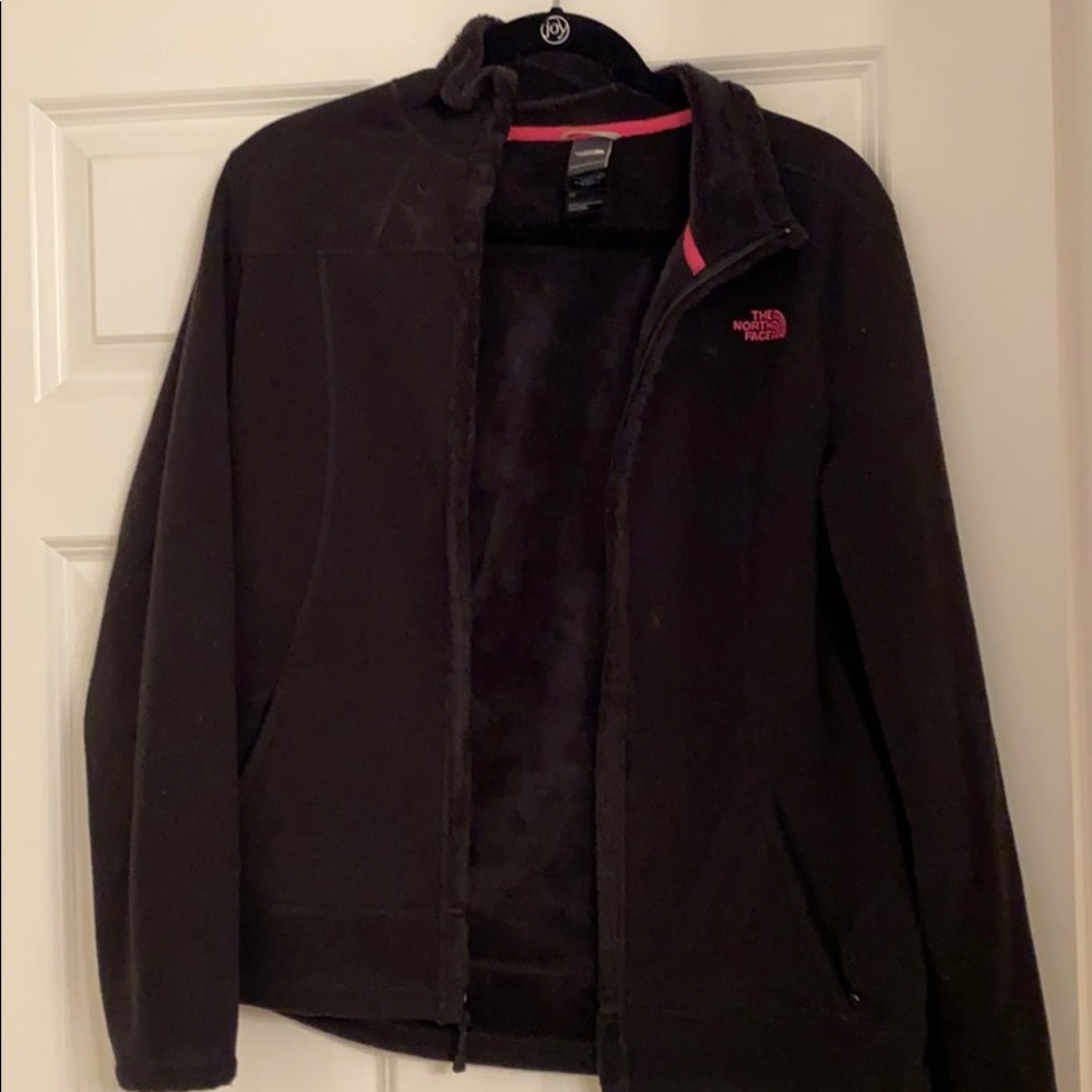COPY - North face black zip up